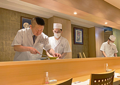 銀座カウンター席