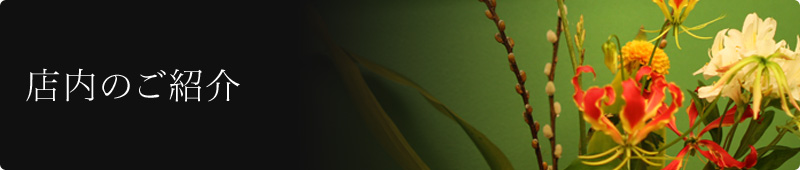 店内のご紹介